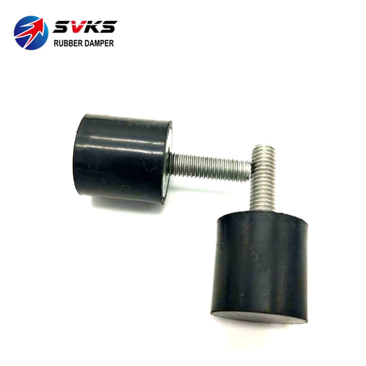 Crane Rubber Buffer Cylindrical Anti-vibration Foot Male Buffer